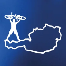 Cyklista - Mapa Rakúska