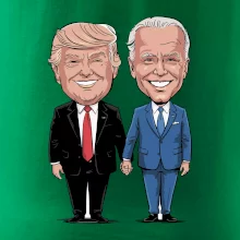 Trump a Biden - veľký kamaráti Trump a Biden - veľký kamaráti