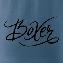 Boxer - nápis okrasný