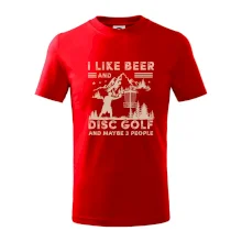I like beer and disc golf