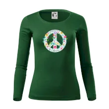 Peace and love symbol