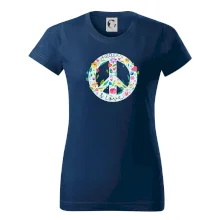 Peace and love symbol