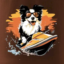 Border Kólia na vodnom skútri