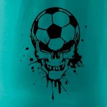 Fotbal lebka splash Fotbal lebka splash