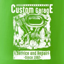 Custom Motorcycle Garage