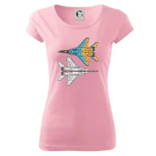 Mig 29 Fulcrum zo spoda a zo shora