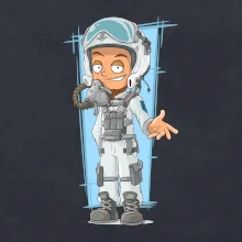 Vesmírny vojak oranžový