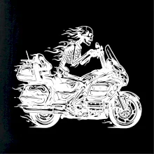 Cestovní motorka kostra