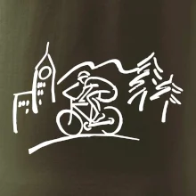 Cyklista na výlete