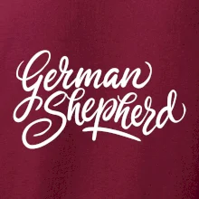German shepherd - nápis okrasny - nápis okrasný