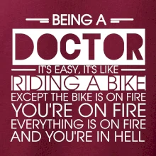Being a doctor - bike