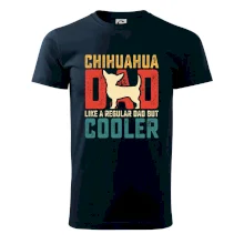 Chihuahua dad like a regular dad