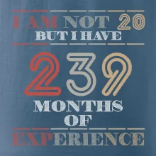 20 years 239 months of experience