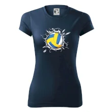 Volejbal lopta v triku Volejbal lopta v triku