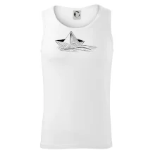 Letná romantika - papierová loďka