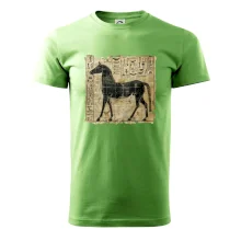 Egyptské hieroglyfy kôň