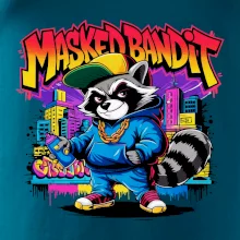 Mýval - masked bandit graffiti