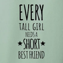Every tall girl needs a short best friend