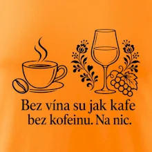 Bez vína su jak kafe bez kofeinu. Na nic
