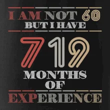 60 years 719 months of experience 60 years 719 months of experience