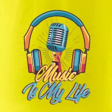 Music is my life slúchadlá