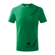 Floorball nápis šikmo