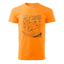 Čiernobiely skokan fly high