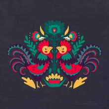 Folklór - Sliepky farebné