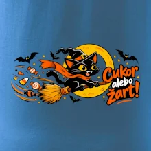 Cukor alebo žart - čierna mačka na metle