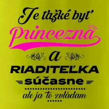 Je ťažké byť princezná riaditeľka Je ťažké byť princezná riaditeľka