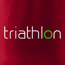 Triathlon nápis Triathlon nápis
