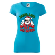 Santa says 67