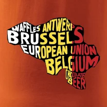 Mapy - názvy miest - Belgicko