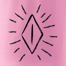 Dámske prirodzenie zarastené