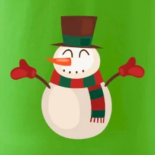 Vianočný snehuliak