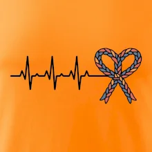 EKG srdce veľká noc