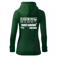 Čiarový kód - Vodič kamiónu