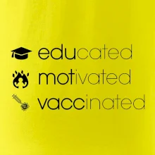 Educated motivated vaccinated