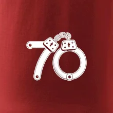 Narodeninové tričko pre policajta - putá 70