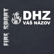 DHZ REFLEXNÉ (oheň, firesport, názov zboru - vlastný nápis)