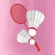 Bedminton - pálka a košík Bedminton - pálka a košík