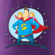 Ocko superman - dievča a dievča