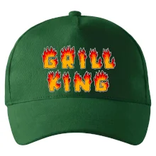 Grill King ohnivý nápis