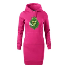 Zhulený lev zelený