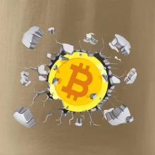 Bitcoin v tričku Bitcoin v tričku