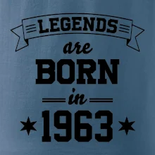 Legends are born in 1963