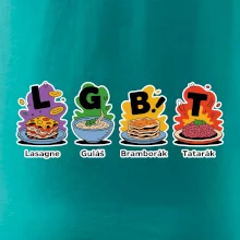 LGBT - Lasagne, Guláš, Bramborák, Tatarák LGBT - Lasagne, Guláš, Bramborák, Tatarák