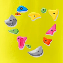 Lezenie na stene - srdce