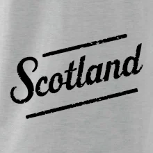 Scotland Vintage nápis