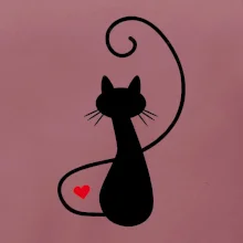 Zamilovaná mačka spredu Zamilovaná mačka spredu